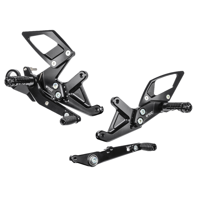 Voetsteunenset Bonamici Racing BMW S1000RR K46 (15-18) B005 