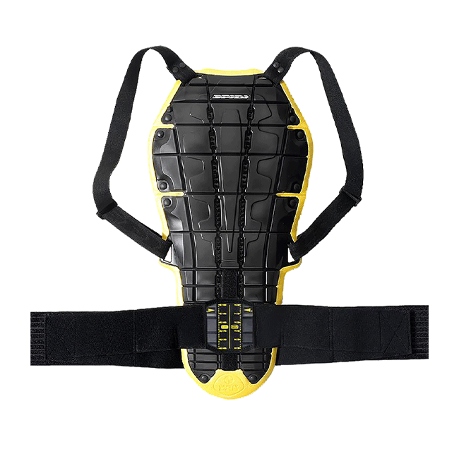 Spidi Back Warrior Evo rugprotector | Heren | Zwart/Geel 
