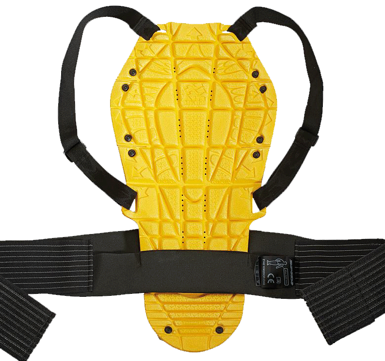 Spidi Back Warrior Evo rugprotector | Heren | Zwart/Geel 