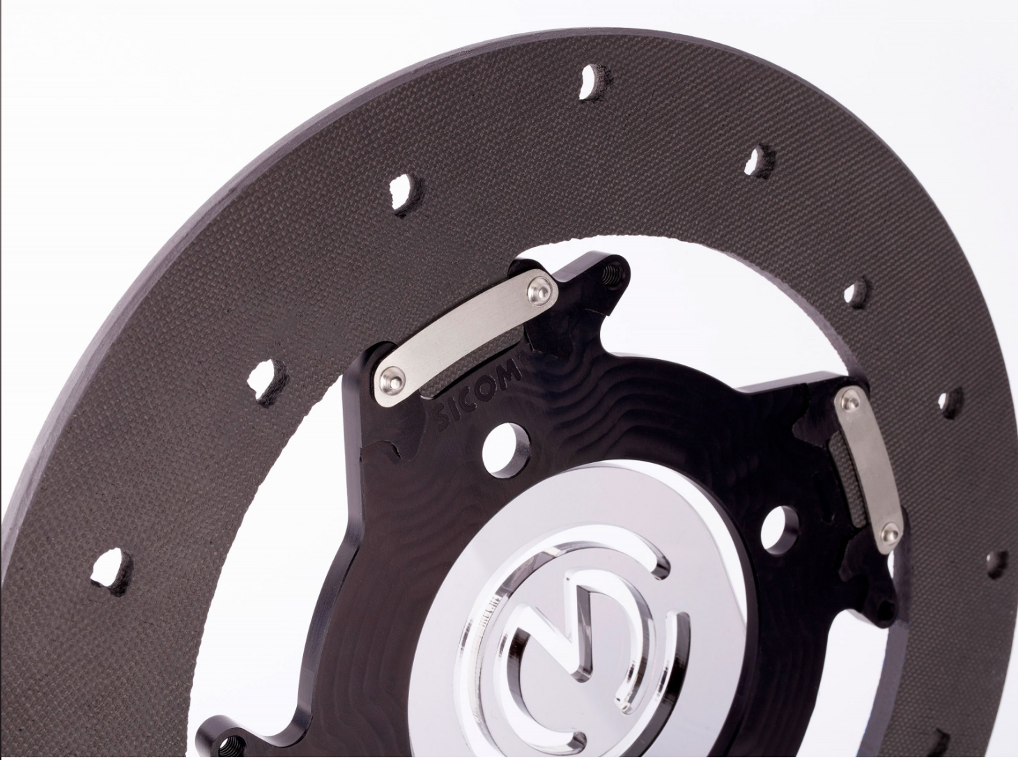 SICOM Carbon-Keramische Achterwiel-Remschijven T-Drive 245x6mm Kit Ducati Panigale V2 955 (20-24) 