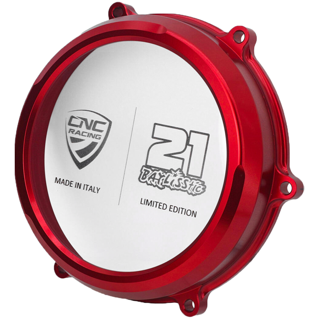 Transparante koppeling deksel Troy Bayliss Limited Edition CNC Racing Ducati Panigale V4/S (2025) CA210TB 