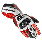 Spidi Carbo Track Evo Racing Motorfiets Leerhandschoenen | Heren | Rood | A203014 