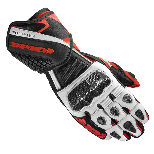 Spidi Carbo 5 Racing Motorfiets Leerhandschoenen | Heren | Rood | A185014 
