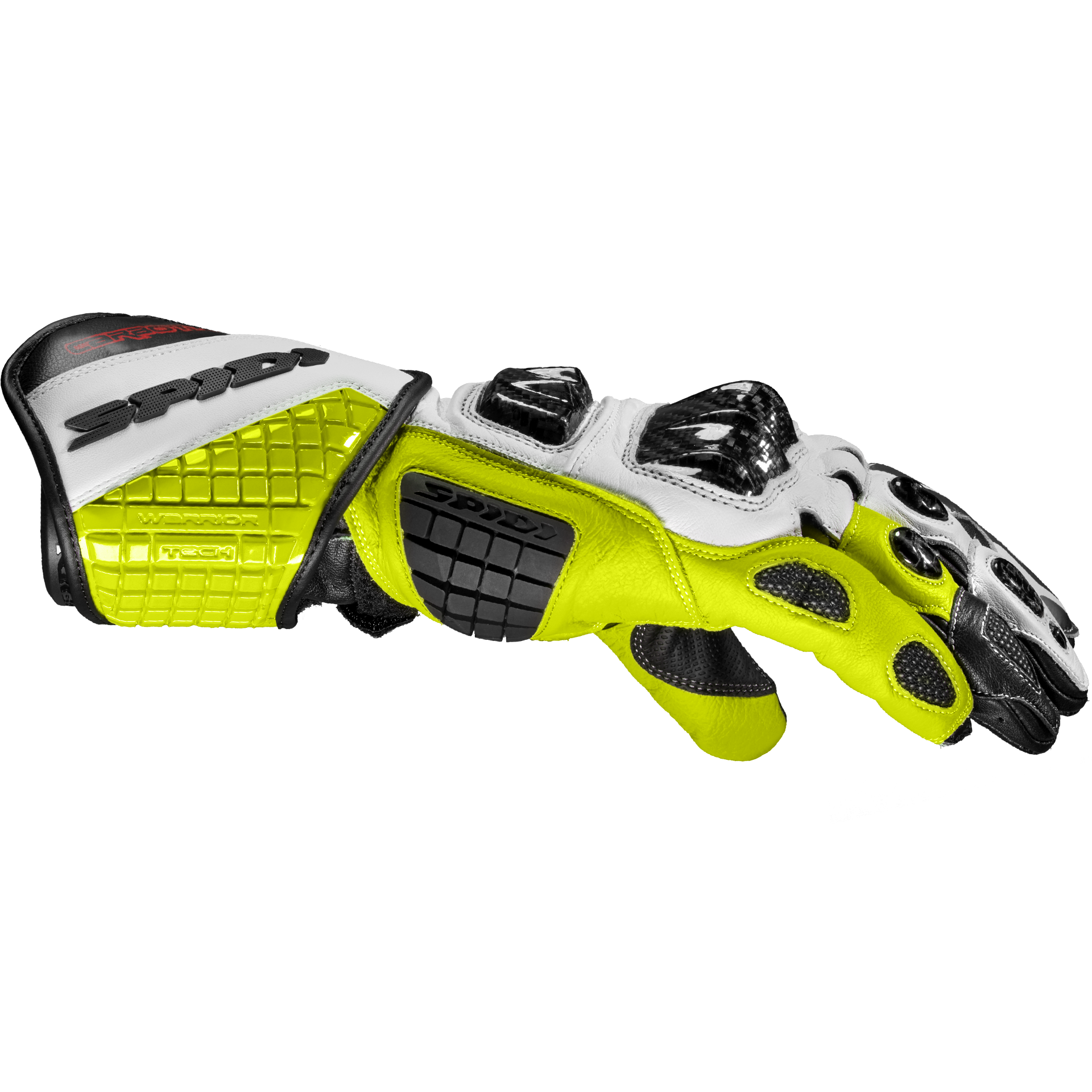 Spidi Carbo Track Evo Racing Motorlaarzen | Heren | Zwart/Fluo Geel | A203394 