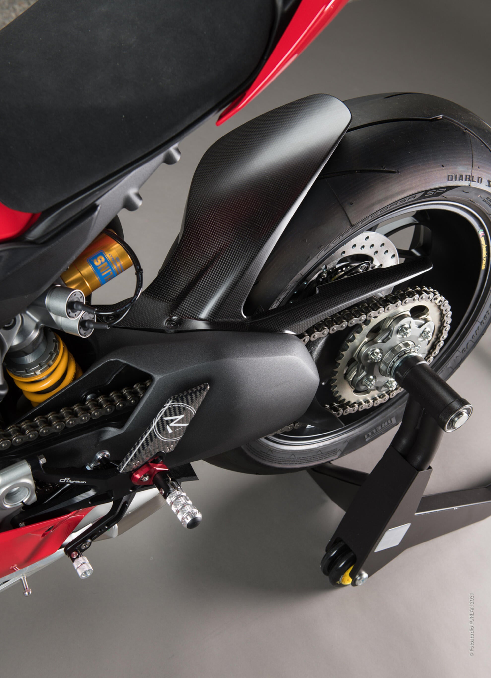 Achterspatbord Carbon LighTech Ducati Panigale V4/S/R (18-24) CARD0820 