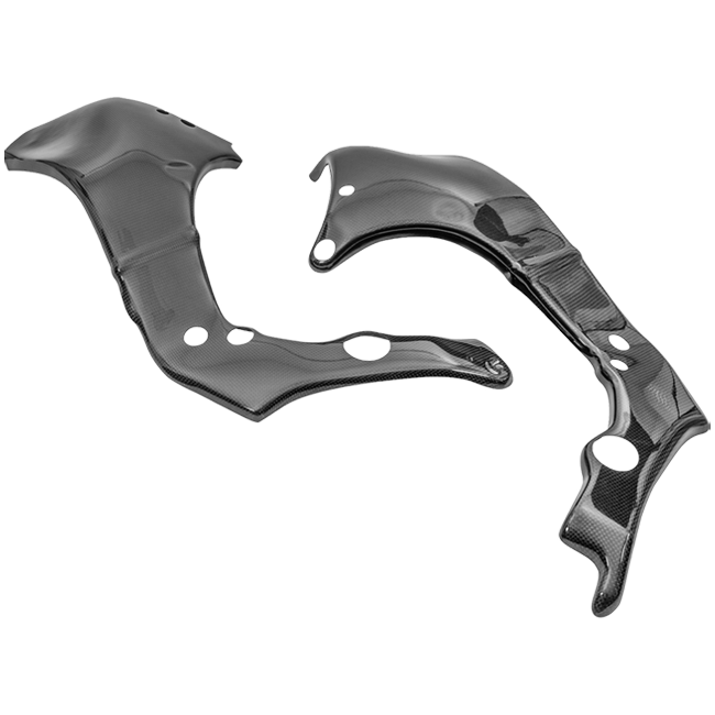 Carbon frame cover LighTech Kawasaki ZX-10 R/RR (16-25) CARK9850 