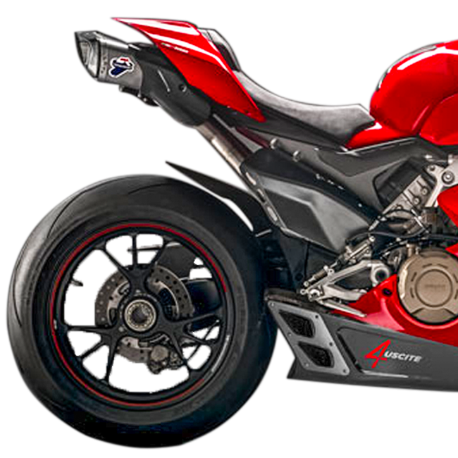 Termignoni compleet uitlaatsysteem roestvrij staal 4USCITE Ducati Panigale V4 R (19-24) D18209401ITX 
