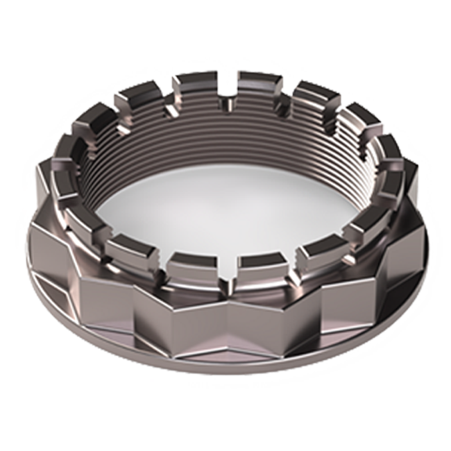 Titanium achterwielmoer K-Bike Ducati Panigale V4/S/R (18-24) DM48x1.5TIT 
