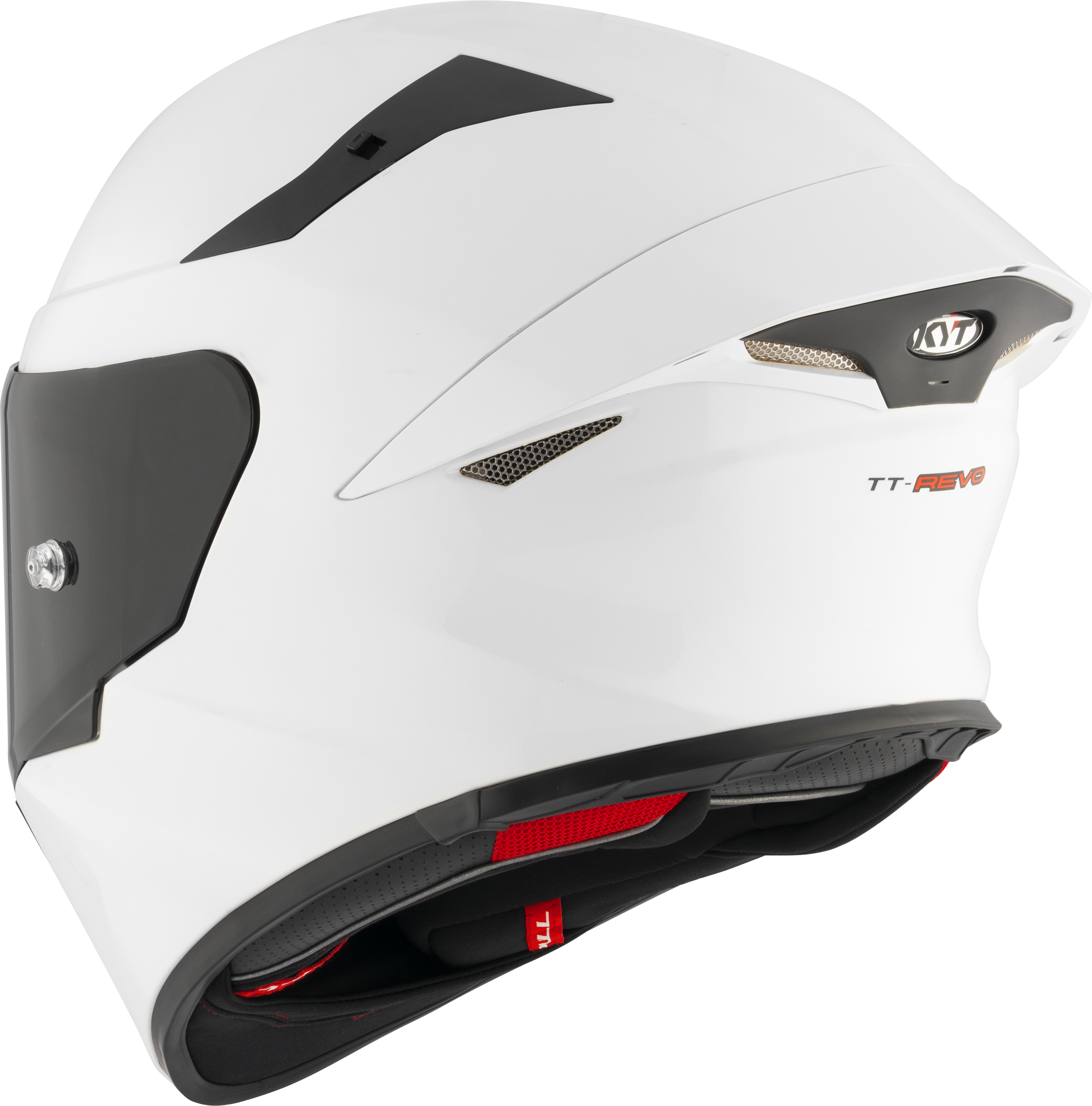 KYT TT-Revo Helm wit glanz Y6TR00W3 