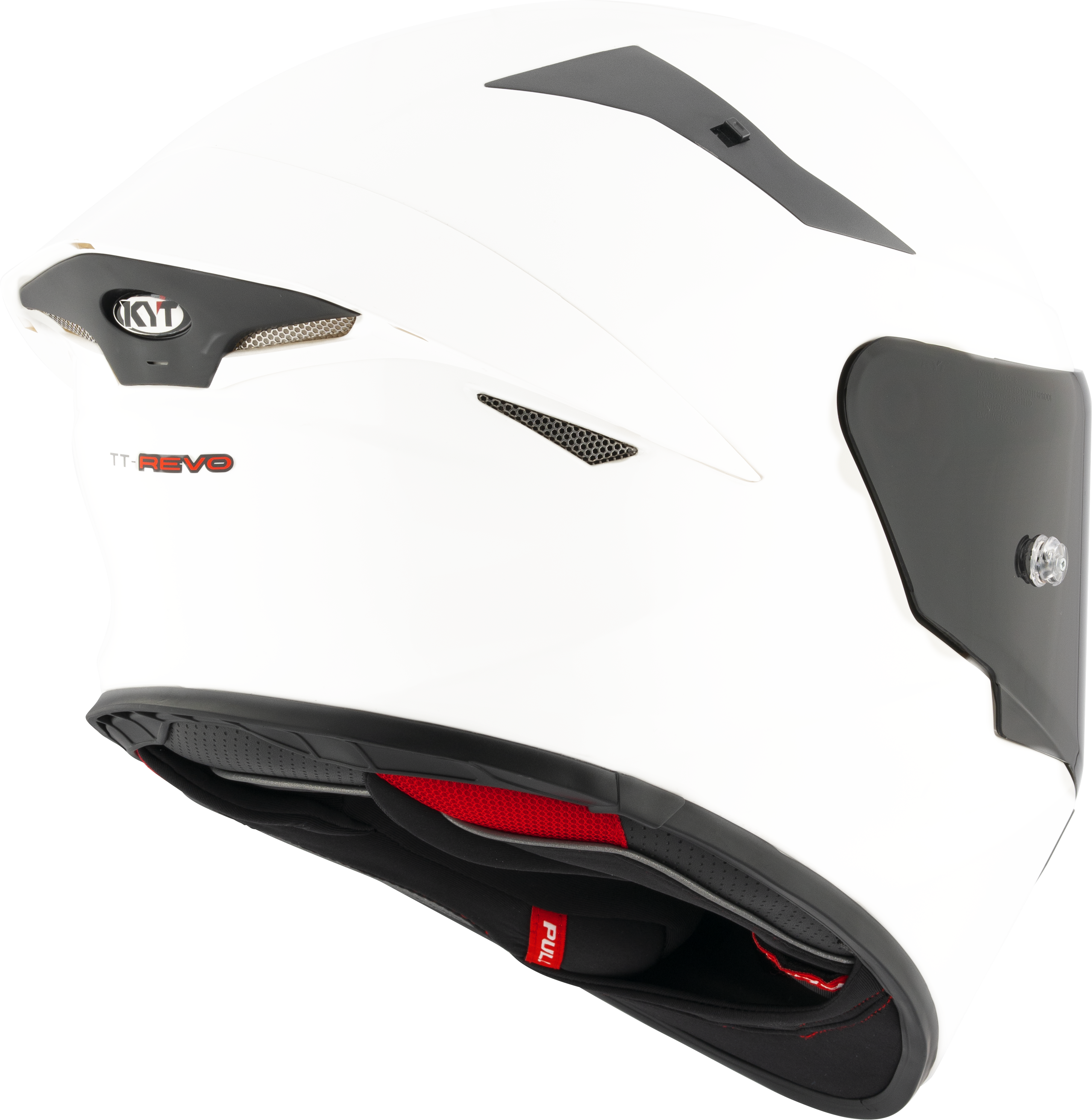 KYT TT-Revo Helm wit glanz Y6TR00W3 