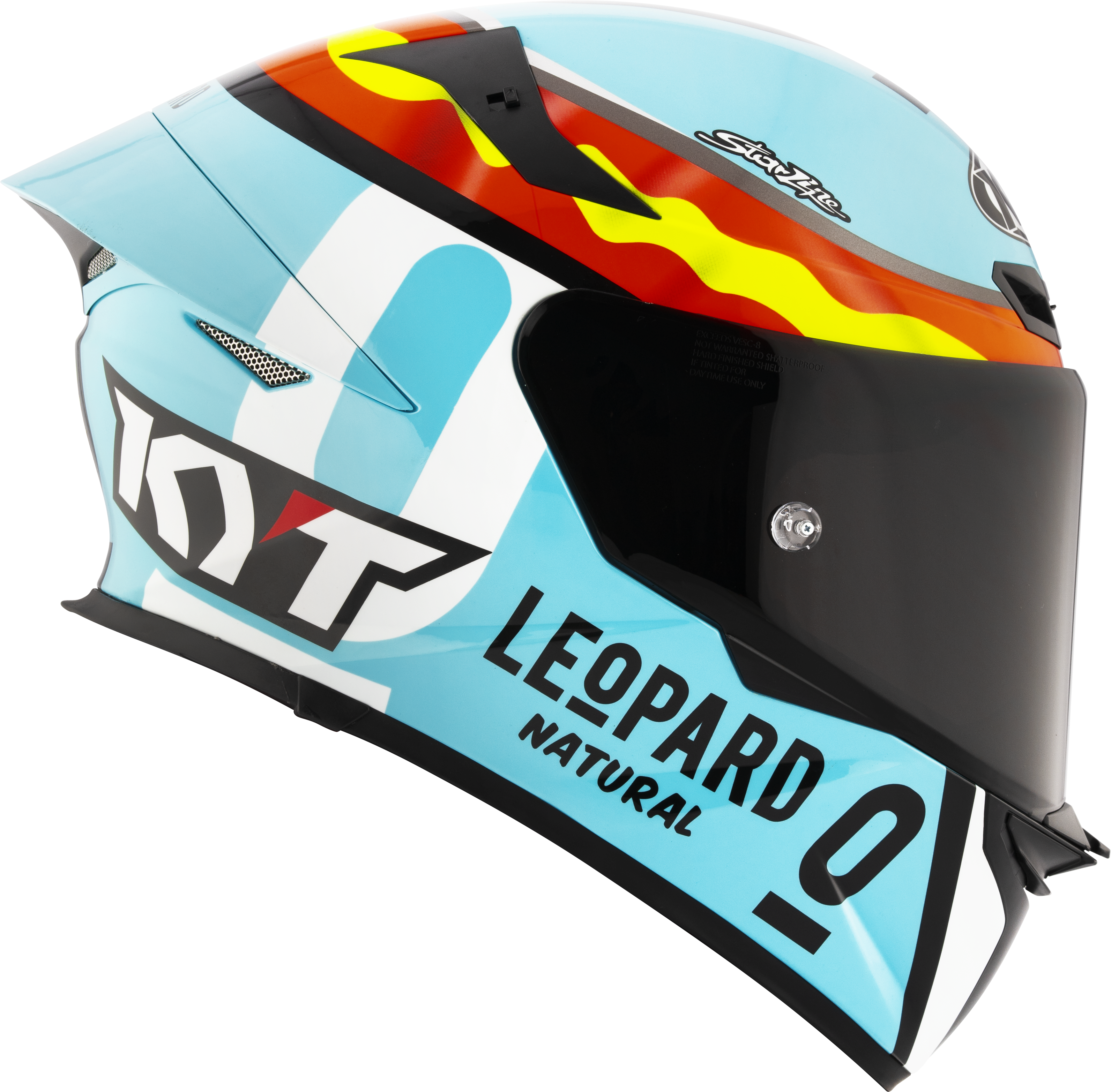 KYT TT-Revo Helm Leopard Racing Replica Spanje Y6TR0018 
