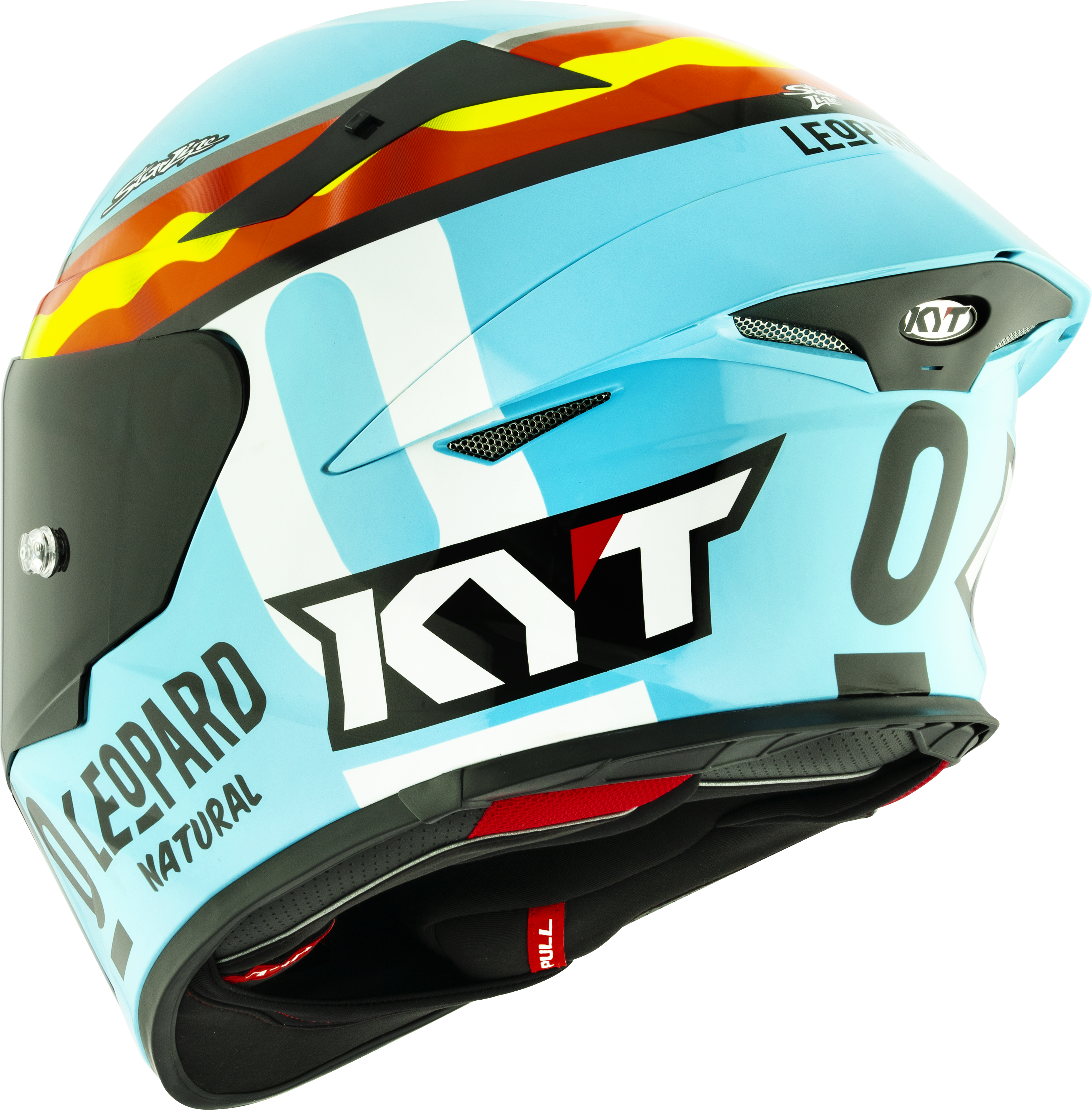 KYT TT-Revo Helm Leopard Racing Replica Spanje Y6TR0018 