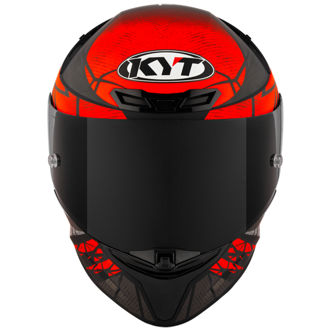 KYT TT-Revo Helm Combustion Rood mat Y6TR0038 