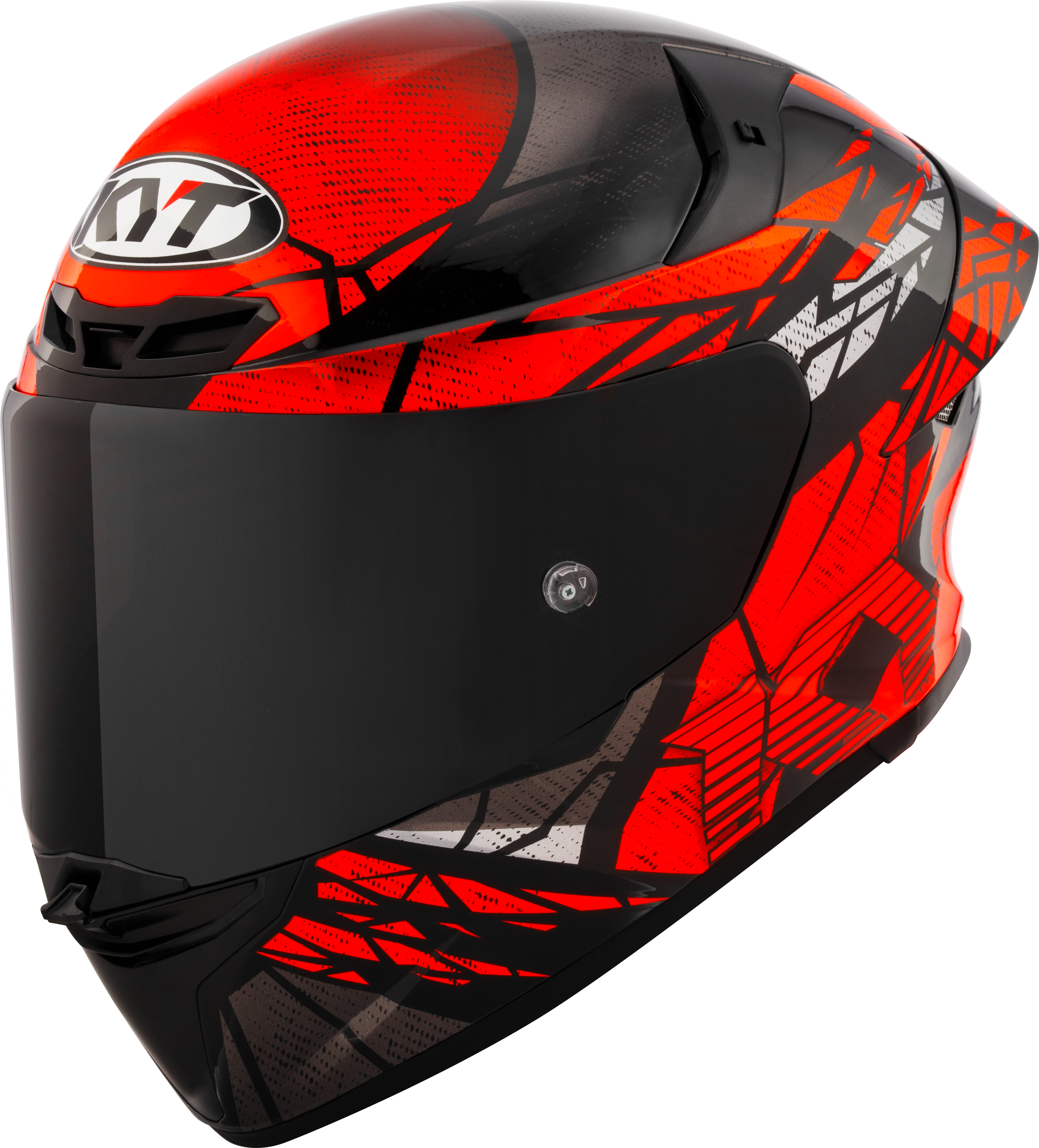 KYT TT-Revo Helm Combustion Rood mat Y6TR0038 