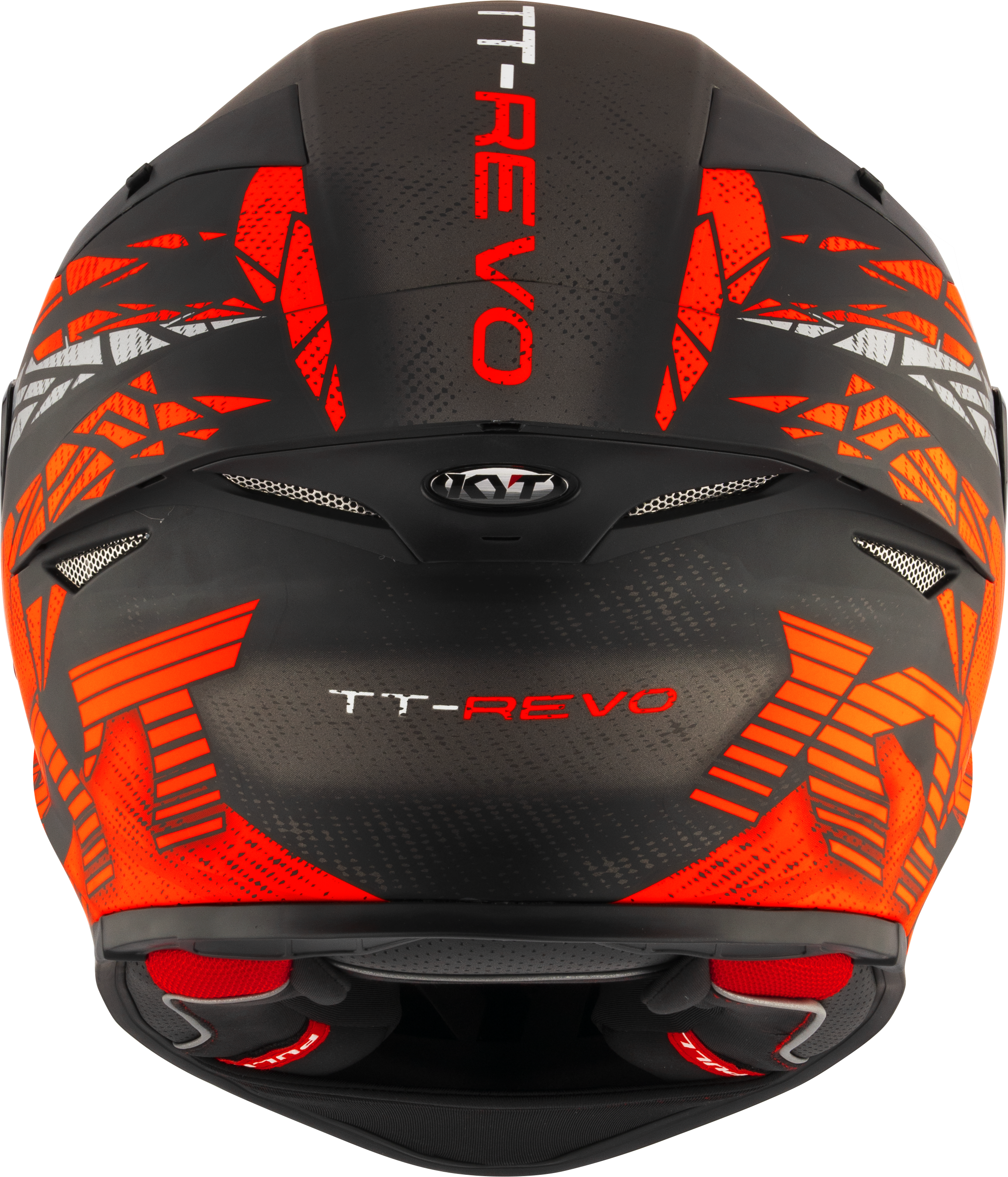 KYT TT-Revo Helm Combustion Rood mat Y6TR0038 