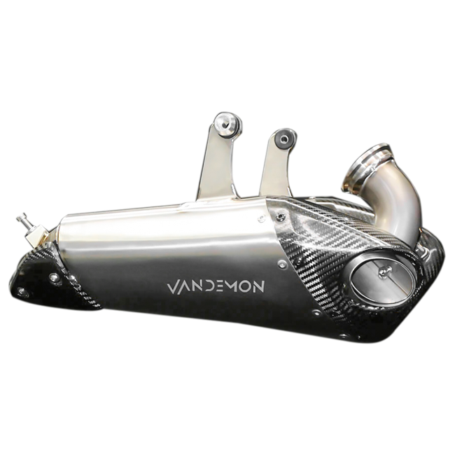Vandemon Slip-On Low Titanium Ducati Panigale V2 955 (20-24) 