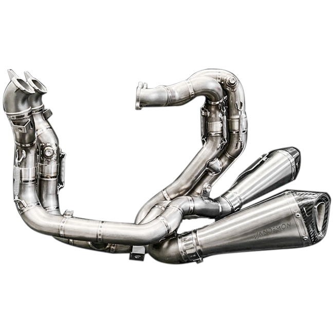 Vandemon Compleetset Low Titanium Ducati Panigale V4/S (21-22) 