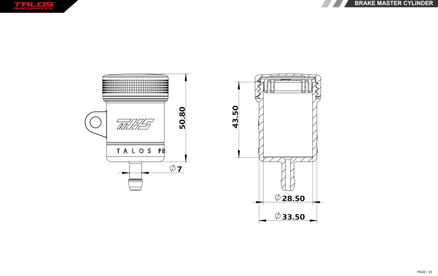 R50 Vloeistofreservoir 