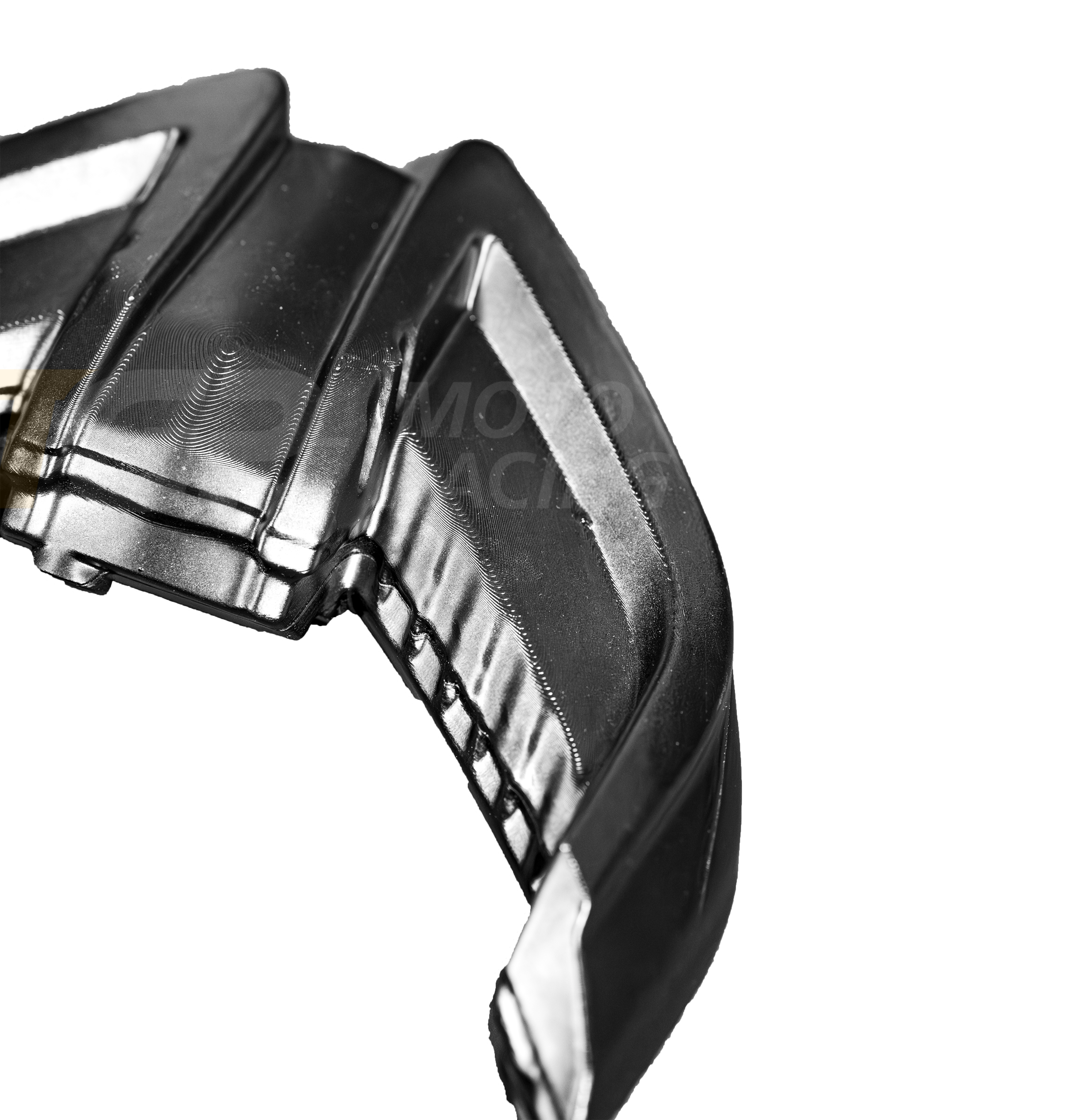 Dummy achterlicht-afdekking, zwart hoogglans (neplamp), TGP MotoRacing Ducati Panigale V4/S/R (25-26) 