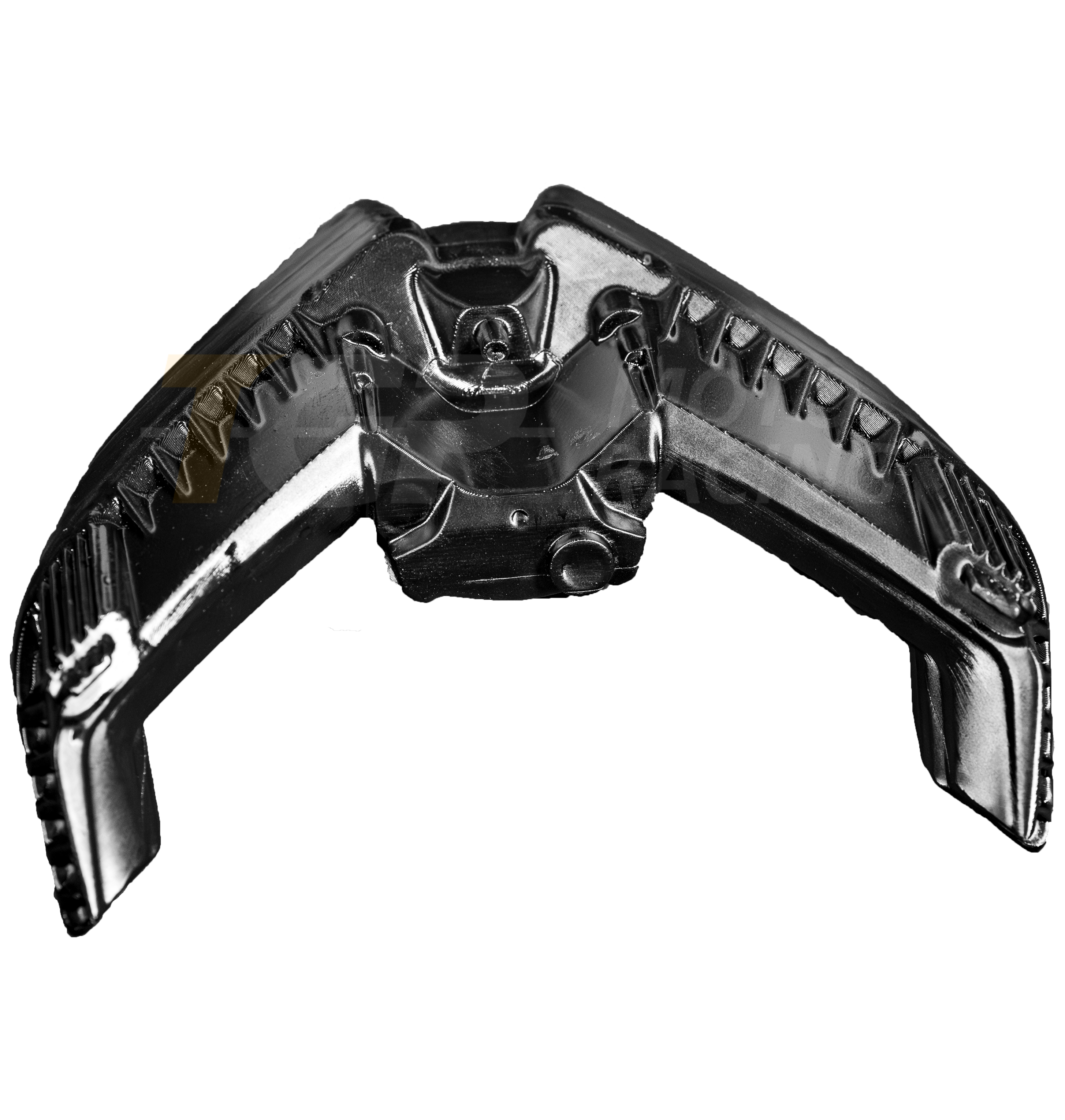 Dummy achterlicht-afdekking, zwart hoogglans (neplamp), TGP MotoRacing Ducati Panigale V4/S/R (25-26) 