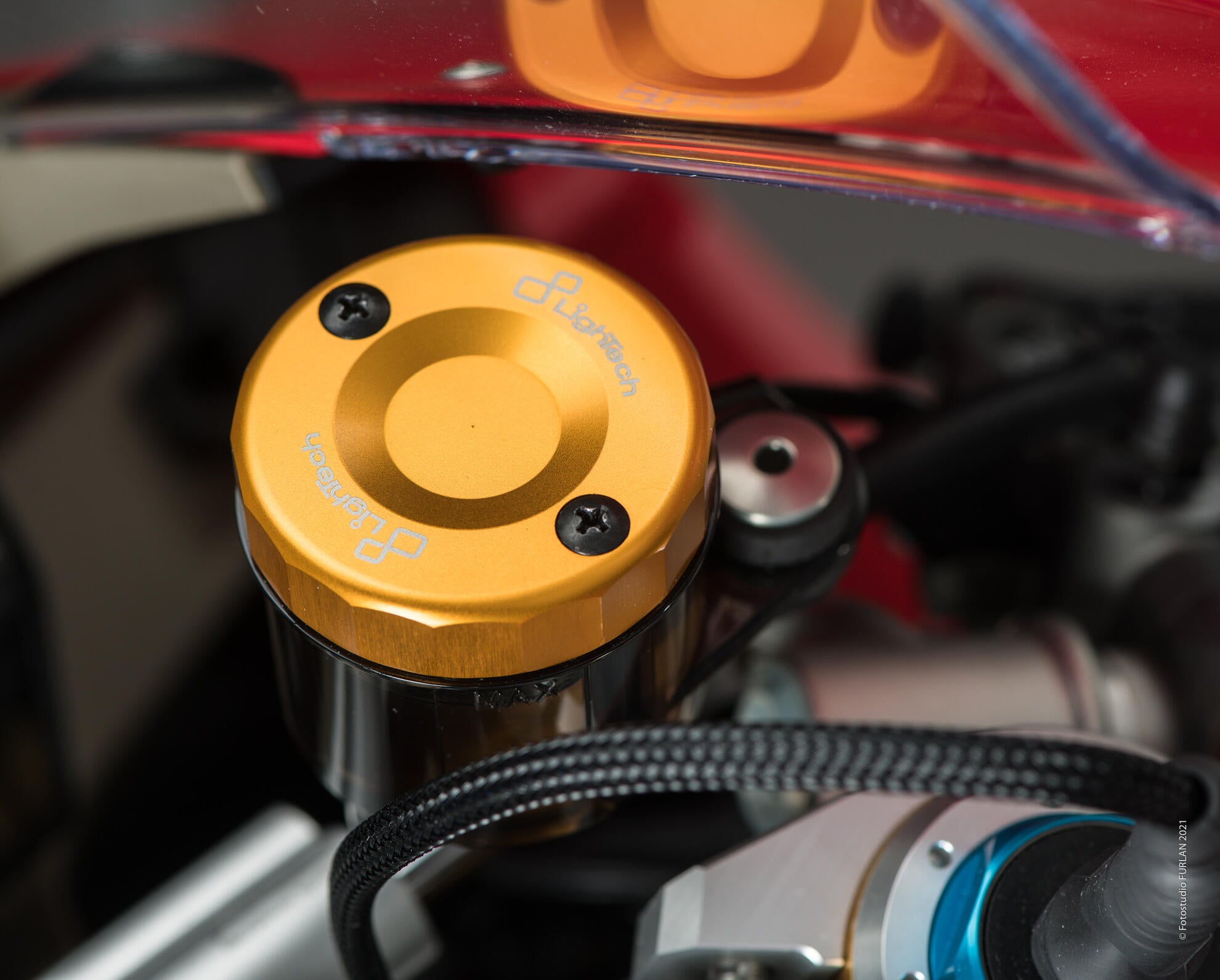 Compensatortank-deksel Voor LighTech Ducati Panigale V4/S (2025) FBC04 