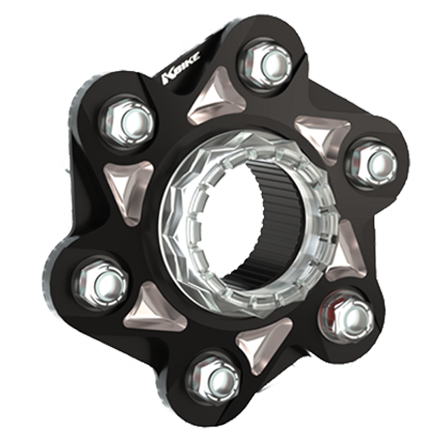 Aluminium kettingwielhouder tweekleurig K-Bike Ducati Panigale V4/S/R (18-24) FC09 
