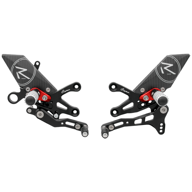 Fußrasteninstallatie R LighTech Aprilia RSV4/Factory/R/RR/RF (09-16) FTRAP004R 