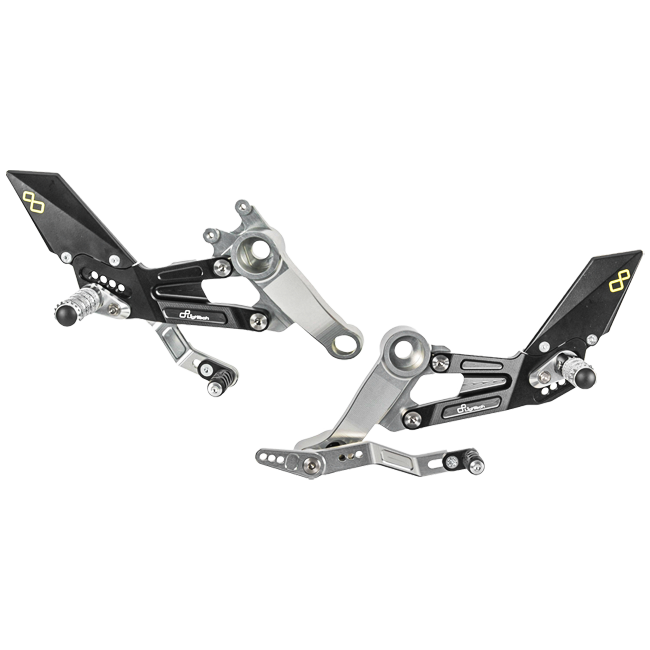 Voetsteun LighTech Aprilia RS 660 (20-25) FTRAP007/W 