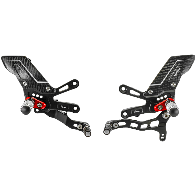 Voetsteun R LighTech Aprilia RSV4/RF/RR/1100 Factory (17-25) FTRAP005R 