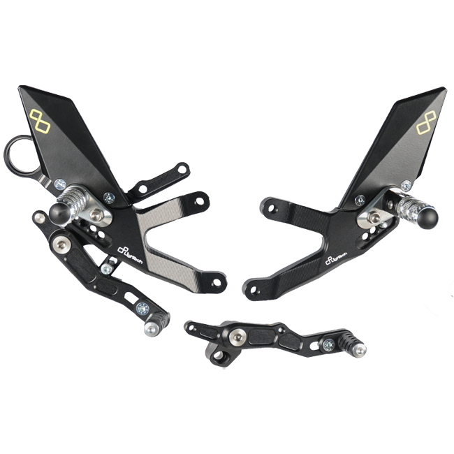 Voorste bevestigingsset LighTech BMW S1000RR K46 (15-18) FTRBM004/W 