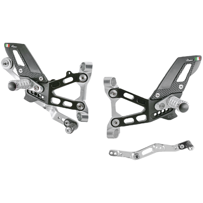 Voetsteun LighTech BMW S1000RR K67 (19-25) FTRBM007/W 