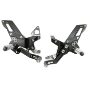 Voetsteun installatie Track-Use LighTech omkeerschakeling Ducati Panigale 1299/S (15-18) FTRDU014 