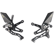 Voetsteunenset LighTech Kawasaki ZX-10 R/RR (16-20) FTRKA006/W 