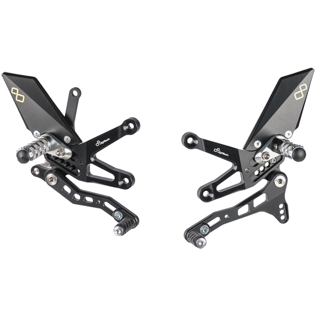 Voetsteunenset LighTech Kawasaki ZX-10 R/RR (16-20) FTRKA006/W 