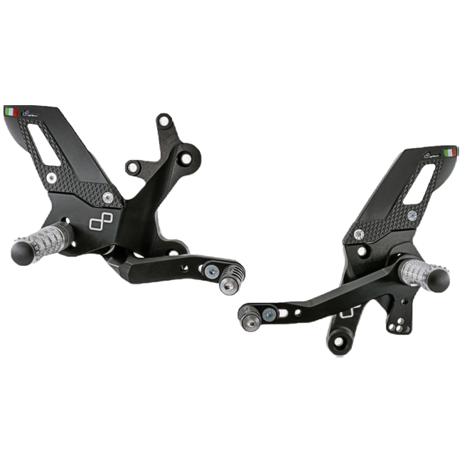 Voetsteun installatie Track-Use LighTech Kawasaki Ninja 400 (18-23) FTRKA013 