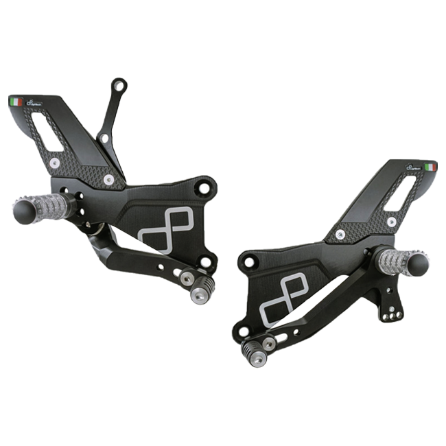 Voetsteuninstallatie Track-Use LighTech Yamaha YZF-R3 (15-25) FTRYA019 