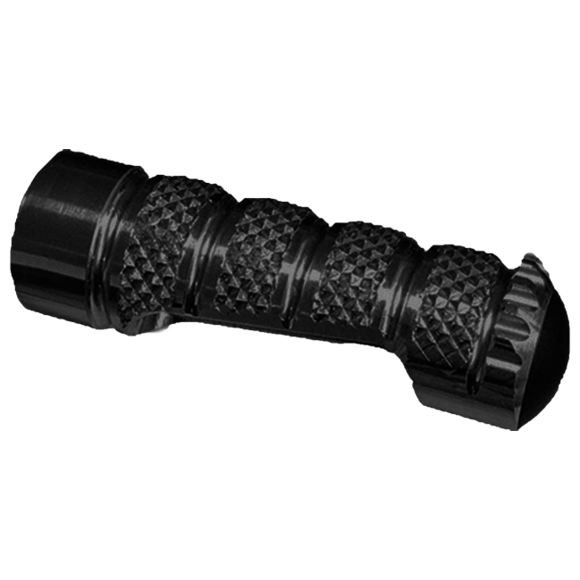 LighTech vervangende voetsteun vast 70,5 mm – Zilver/Zwart | RFTR245–248 