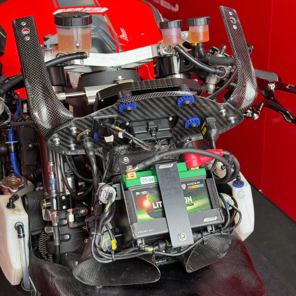 Carbon instrumentenhouder + luchtkanaal Feel Racing Ducati Panigale V2 955 (20-24) FR.495.112.C 