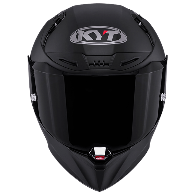 KYT R1R Racing Helm Plain zwart mat Y6R100X6 