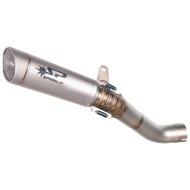 Spark Uitlaat Slip-On Grid-O Titanium Aprilia RSV4/1100 Factory/RF/RR (17-20) GAP0404 