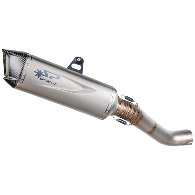Spark Uitlaat Slip-On Force Evo Titanium Aprilia RSV4/1100 Factory/RF/RR (17-20) GAP0407 