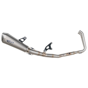 Spark Uitlaat Compleet Systeem RVS Konix Kawasaki Ninja 400 (18-23) GKA8823T 
