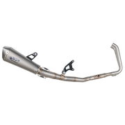 Spark Uitlaat Compleet Systeem Titanium Konix Kawasaki Ninja 400 (18-23) GKA8824T 