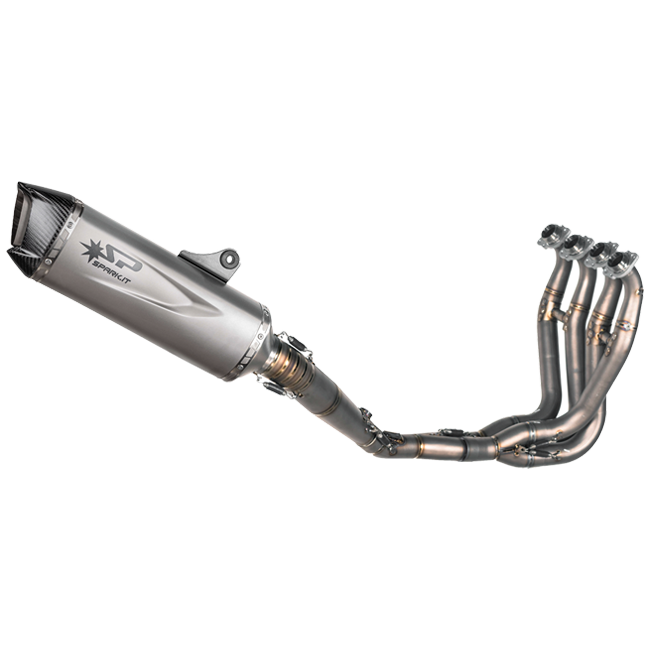 Spark Uitlaat Compleet Systeem Titanium Kawasaki ZX-6R/RR/636 (09-25) GKA8829T 