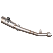 Spark Uitlaat Slip-On Grid-O + KAT Vervangingspijp Kawasaki ZX-10 R/RR (21-25) GKA8843T 