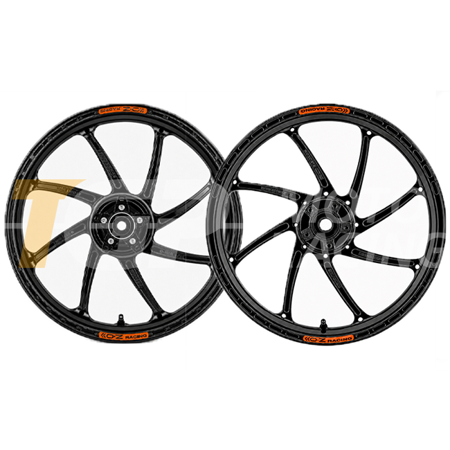 OZ GP Replica GP-8R Aluminium Velgen Set Kawasaki ZX-10 R/RR (16-20) 