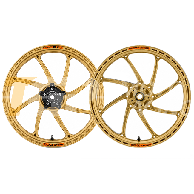 OZ GP Replica GP-8R Aluminium Velgen Set Kawasaki ZX-10 R/RR (16-20) 
