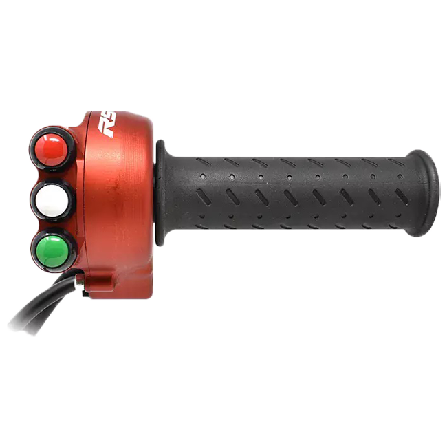 Gasgriffbehuizing met geïntegreerde stuurknop JetPrime Aprilia RS 660 (20-25) JP ACC 660 