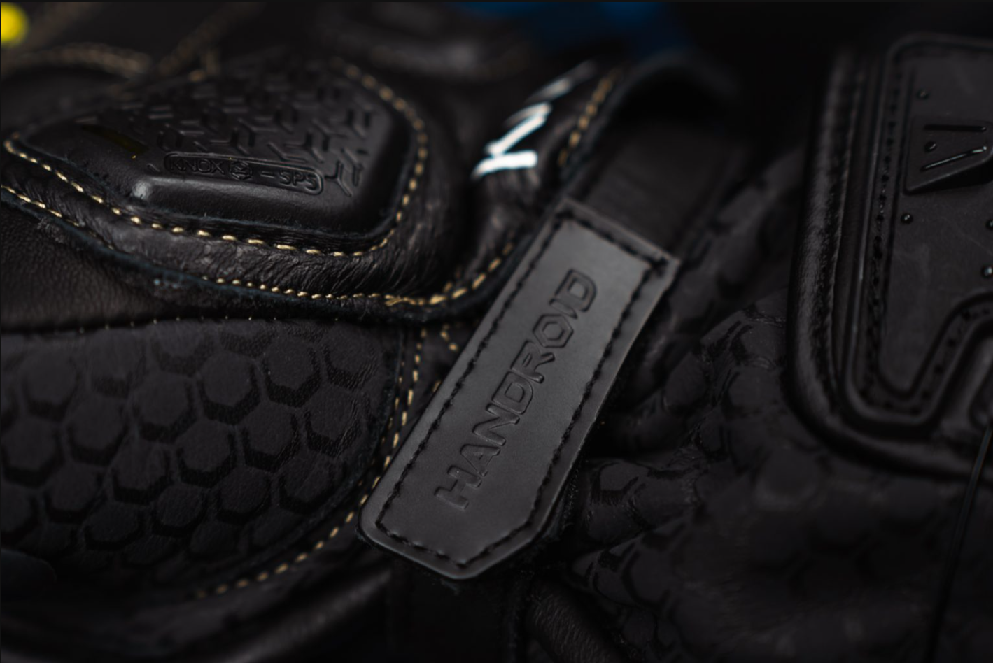 Knox Handroid MK5 Racing Lederhandschuhe | Herren | Schwarz | 11769404100