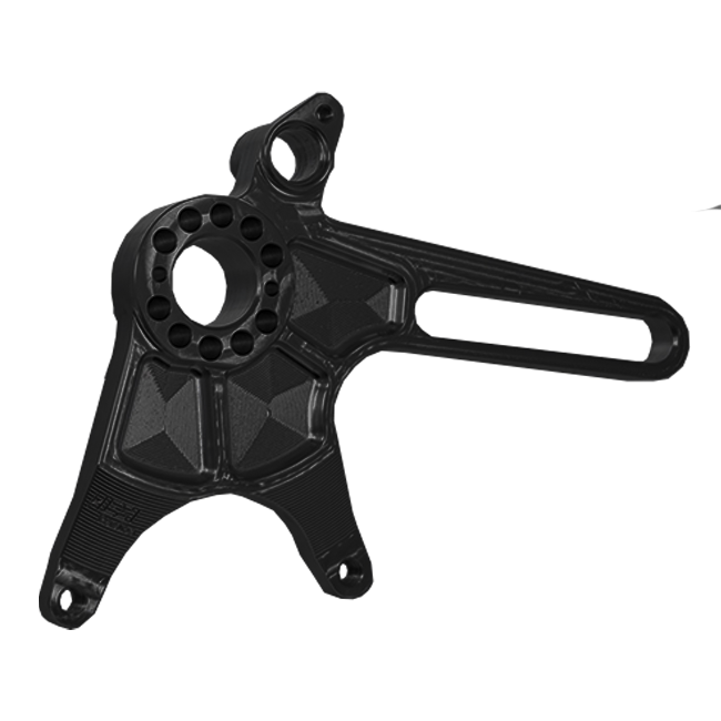 Achterremklauwbevestiging 84 mm – snelwisselsysteem Hesterberg-Cad/Cam Aprilia RSV4/RR/1100 Factory (21-26) 